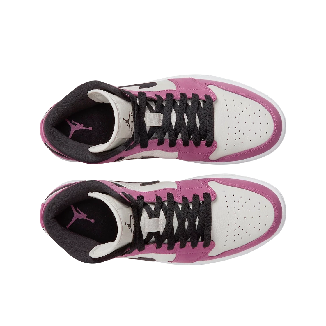 women's jordan 1 mid berry pink stores